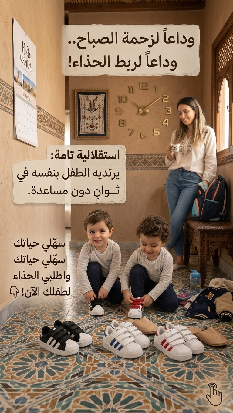 حذاء أطفال رياضي مريح وخفيف الوزن – متانة وسهولة في الاستخدام