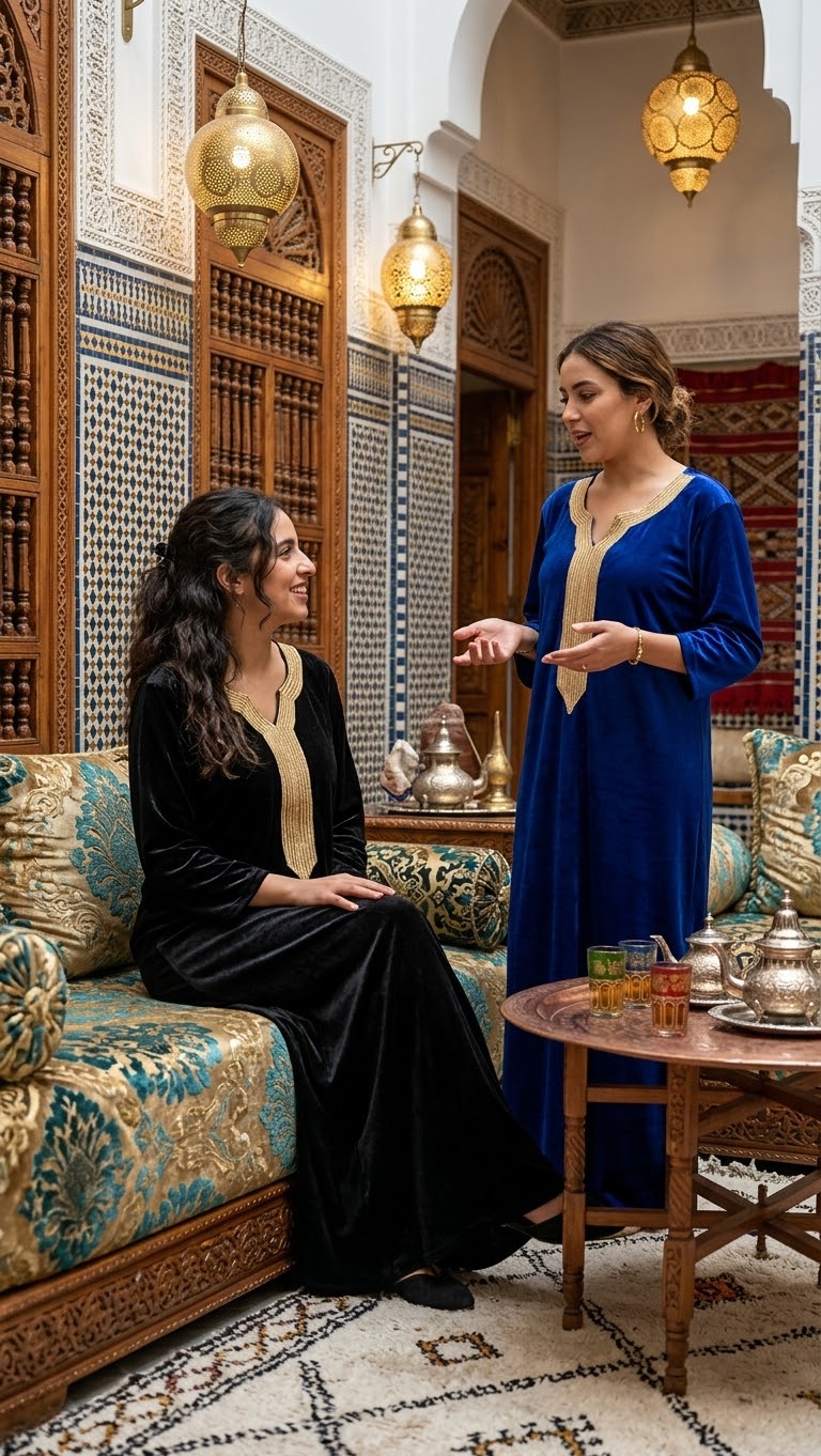 💎 روبة قطيفة رويال الفاخرة (L - XL - XXL)